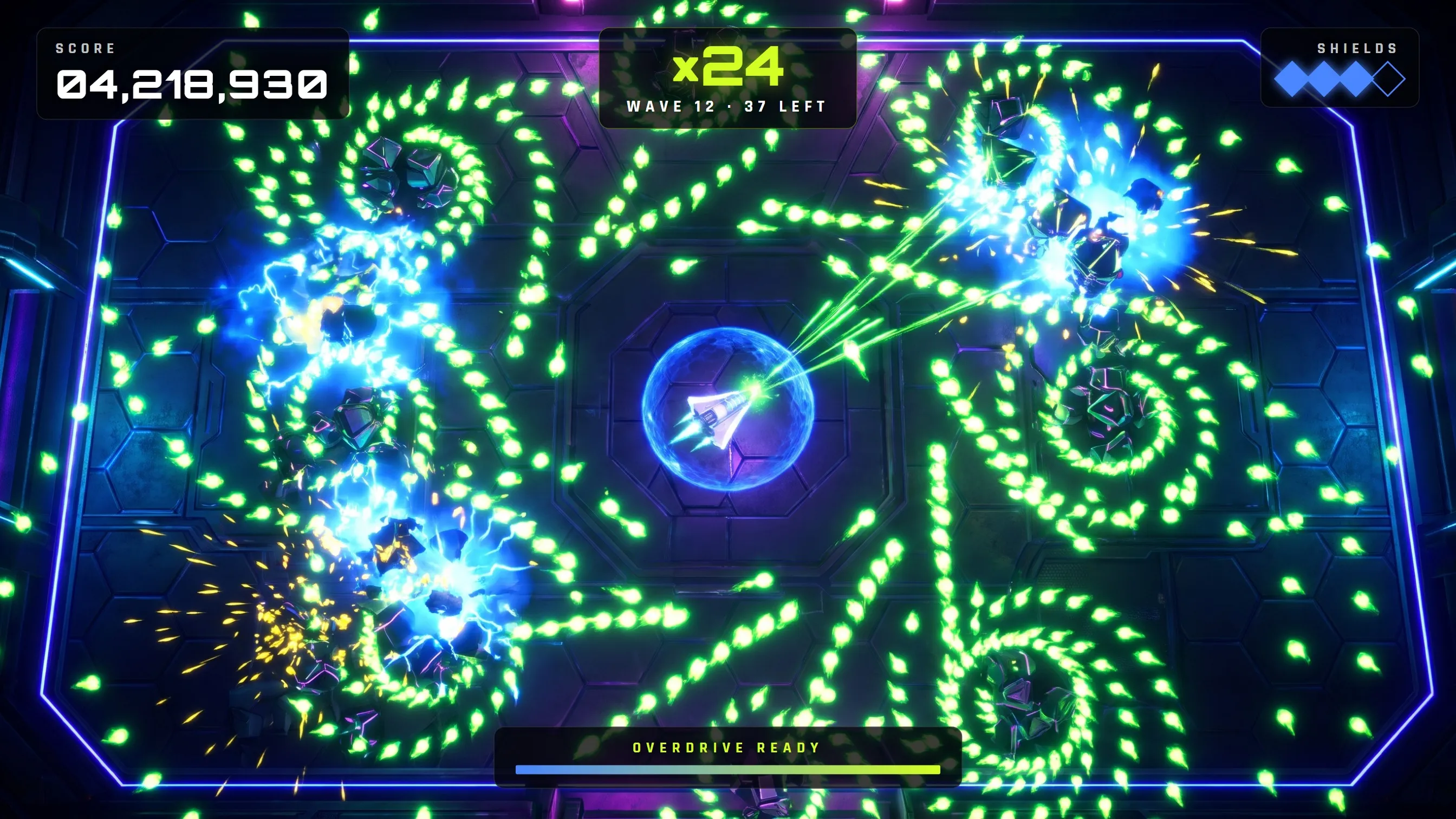 Voidline, Twin-stick shooter